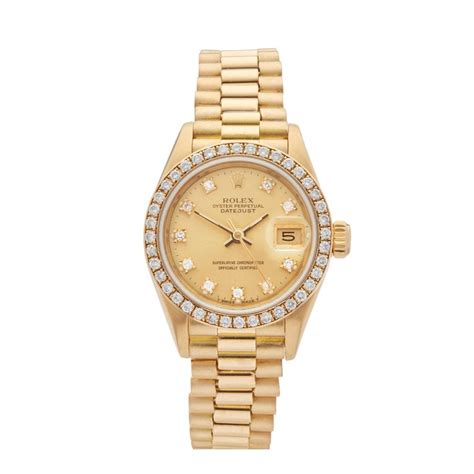 ladies 18 karat rolex 78178|rolex lady datejust 18 ct.